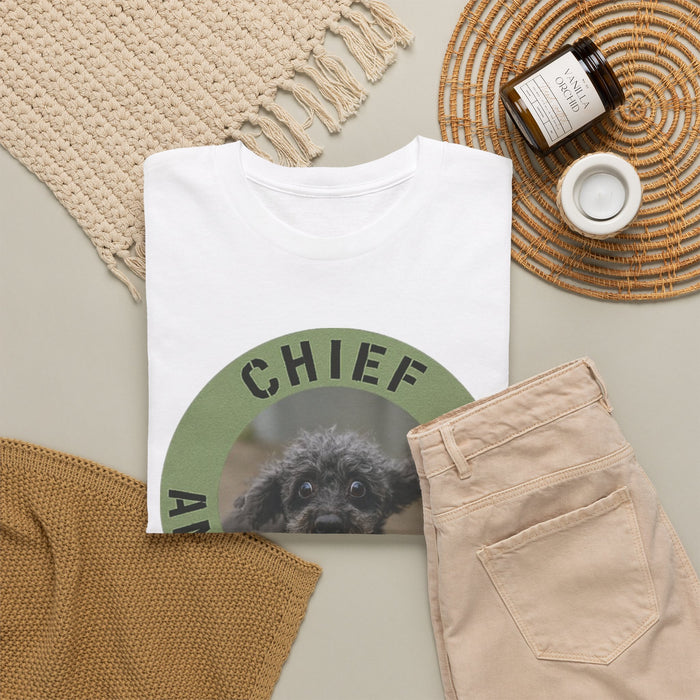 Chief Anxiety Officer T-Shirt — Funny Dog Anxiety Officer Tee