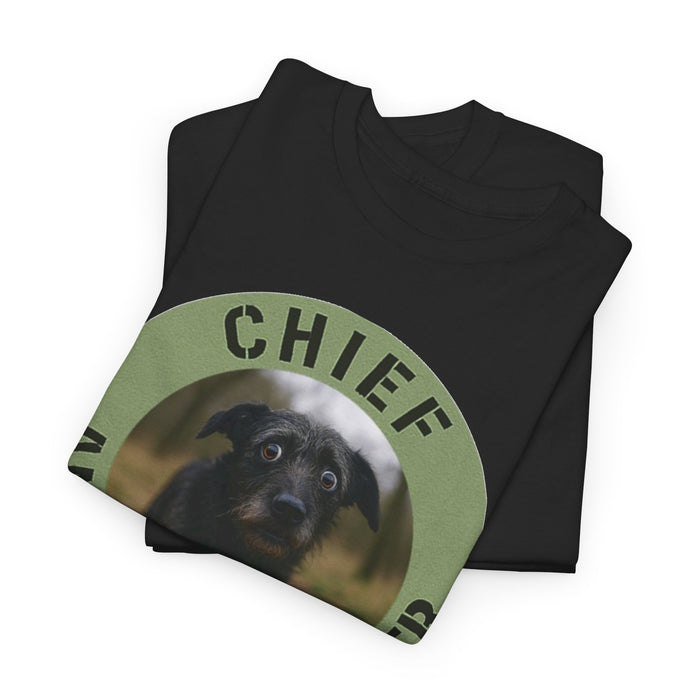 Chief Anxiety Officer Dog T-Shirt – Funny Pet Lover Tee