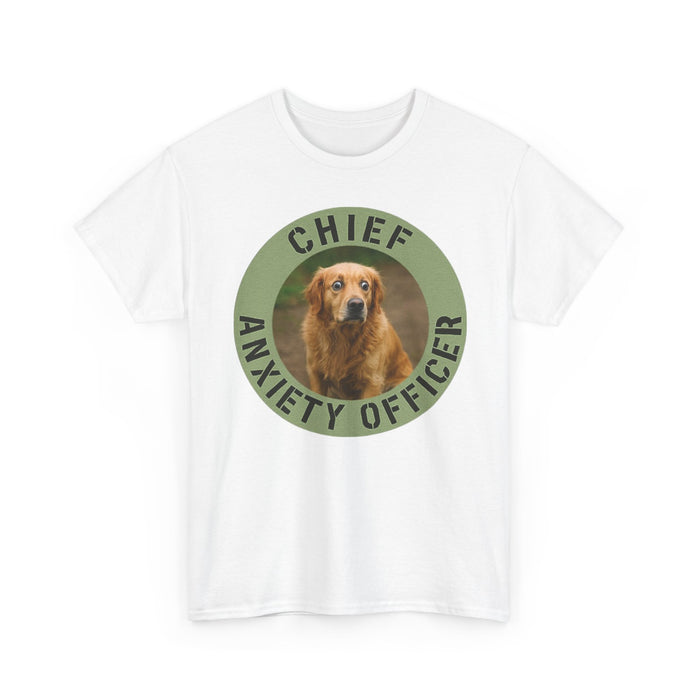 Chief Anxiety Officer Dog T-Shirt