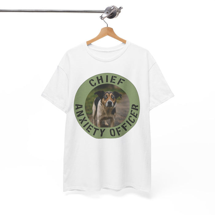 Chief Anxiety Officer Dog T-Shirt
