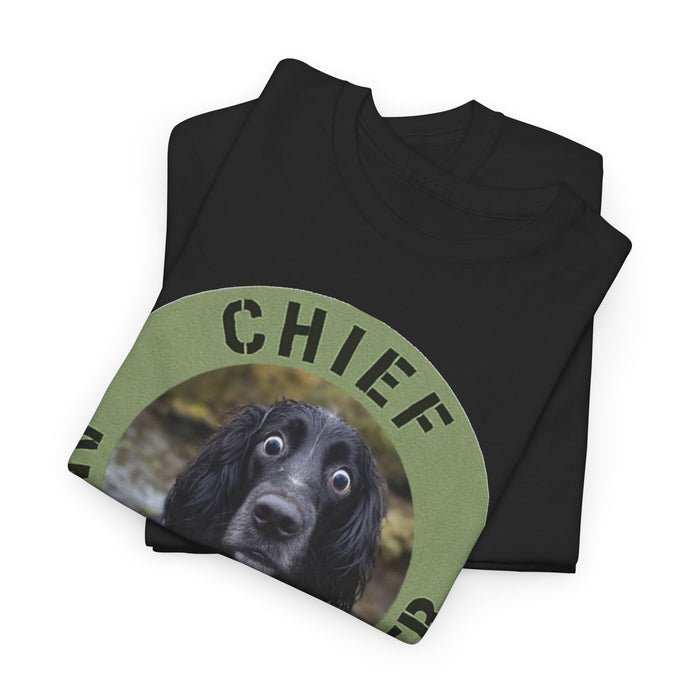 Spaniel Chief Anxiety Officer Dog T-Shirt – Funny Pet Rescue Gift