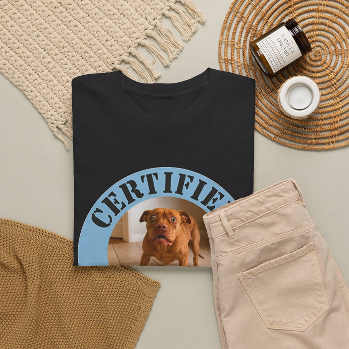 Certified Velcro Dog T-Shirt — Funny Dog Lover Tee