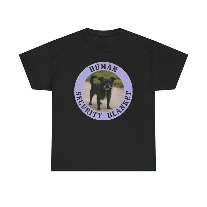 T-Shirt — “Human Security Blanket” Dog Photo Tee