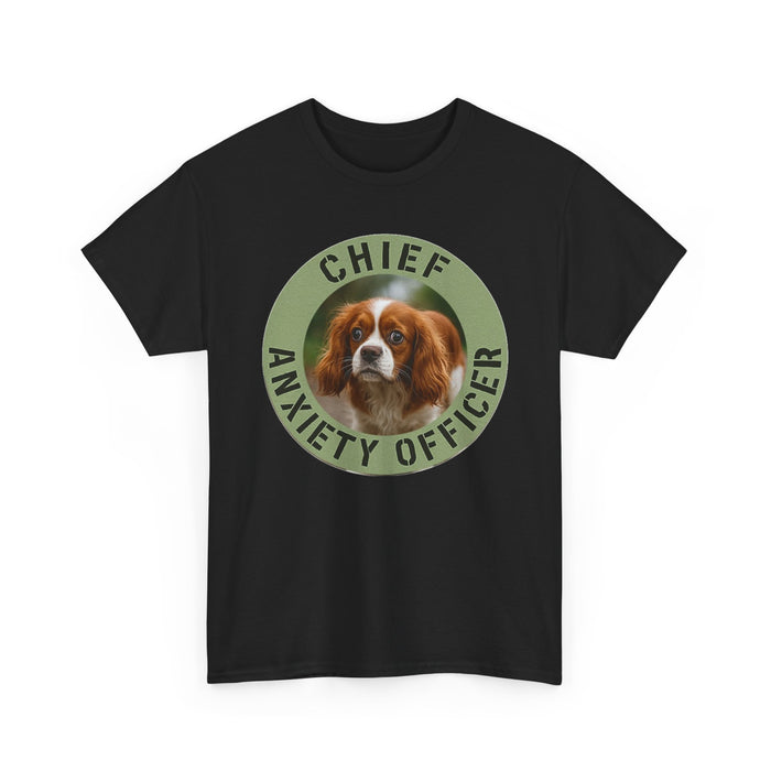 Chief Anxiety Officer T-Shirt – Funny Dog Graphic Tee