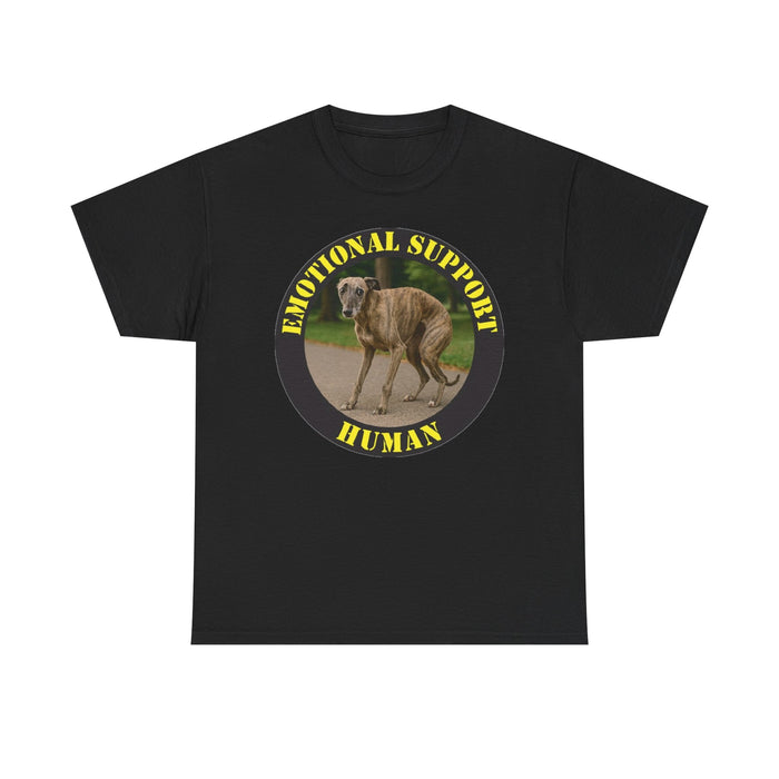 T-Shirt — "Emotional Support Human" Funny Dog Design