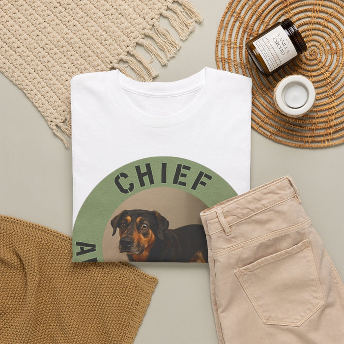 T‑Shirt — "Chief Anxiety Officer" Dog Graphic Tee