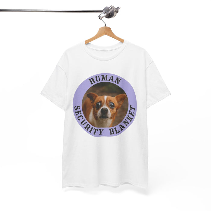 Dog 'Human Security Blanket' T-Shirt — Cute Pet Graphic Tee