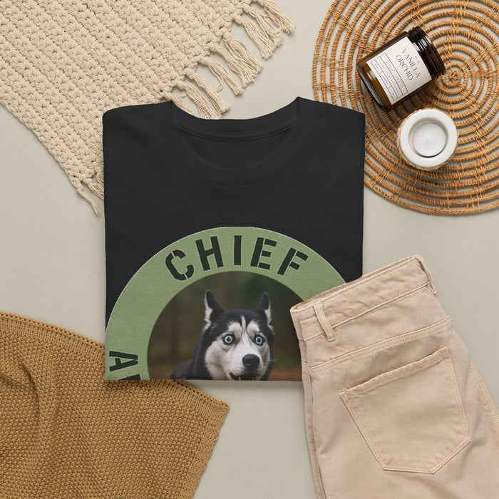 Chief Anxiety Officer T‑Shirt — Funny Dog Graphic Tee for Pet Lovers