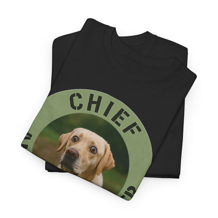 Chief Anxiety Officer T-Shirt — Funny Dog Graphic Tee