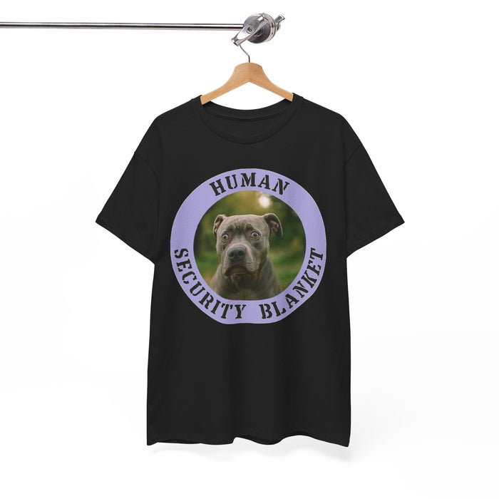 Pit Bull Dog "Human Security Blanket" T‑Shirt