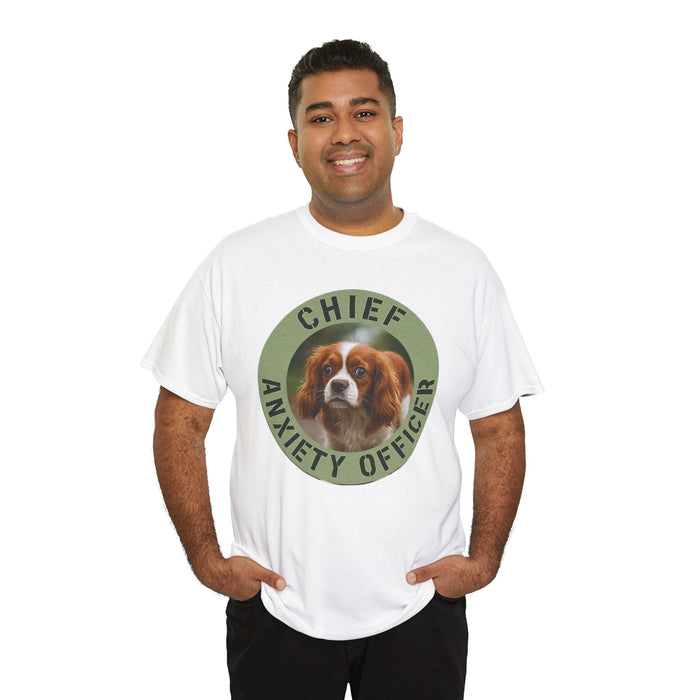 Chief Anxiety Officer T-Shirt – Funny Dog Graphic Tee