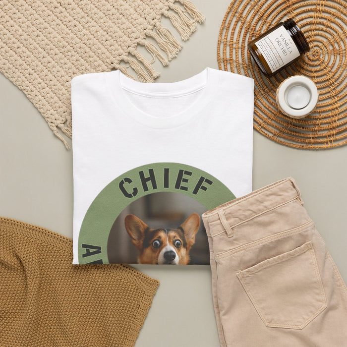 Chief Anxiety Officer Dog T-Shirt — Funny Pet Lover Tee
