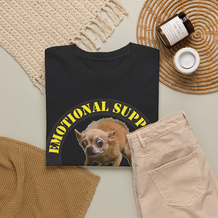 Emotional Support Human T-Shirt — Funny Dog Meme Tee