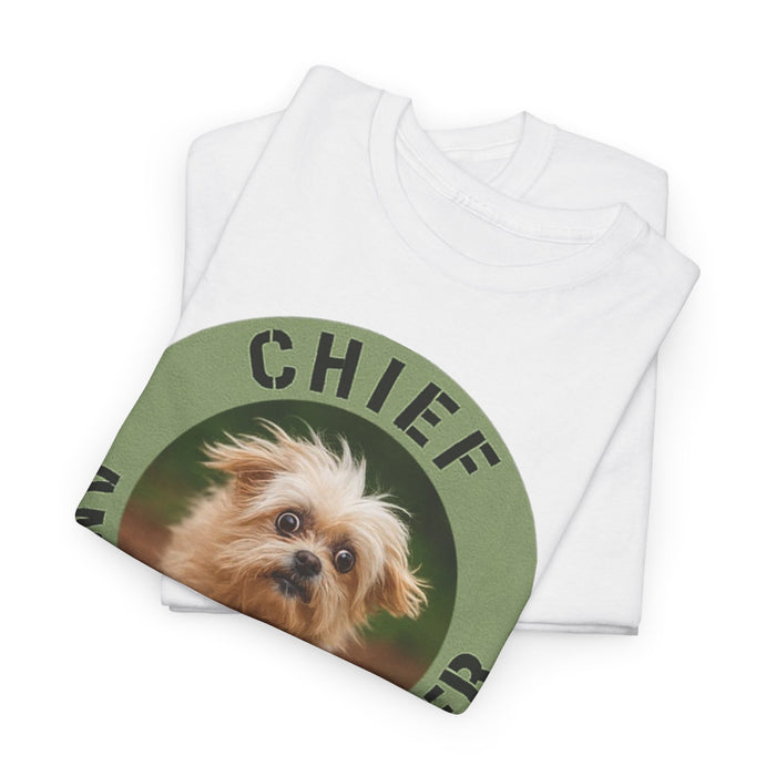 Chief Anxiety Officer T-Shirt — Cute Dog Graphic Tee