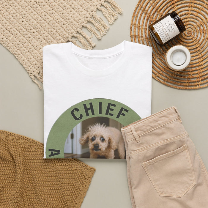 Chief Anxiety Officer Tee — Funny Dog Rescue Pet Lover T-Shirt
