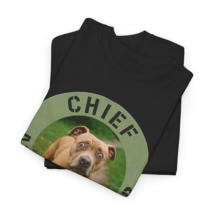 Chief Anxiety Officer T-Shirt — Funny Dog Graphic Tee