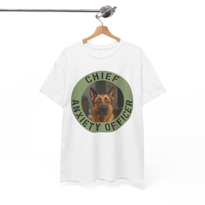 Chief Anxiety Officer Dog T-Shirt
