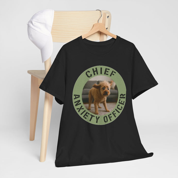 Chief Anxiety Officer Dog T‑Shirt