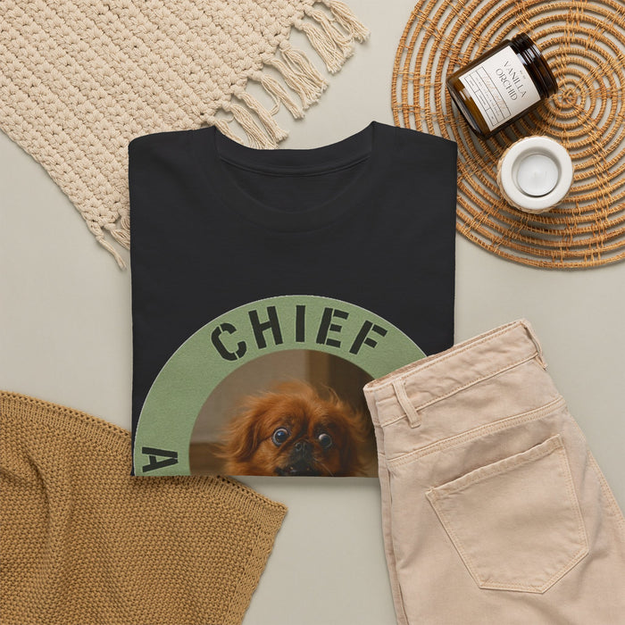 Chief Anxiety Officer T-Shirt — Cute Pekingese Dog Graphic Tee