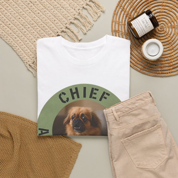 Chief Anxiety Officer Tee — Funny Pekingese Dog Graphic T-Shirt
