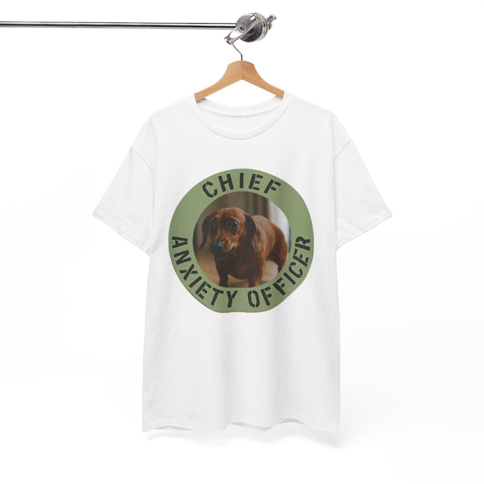 Chief Anxiety Officer Dog T-Shirt