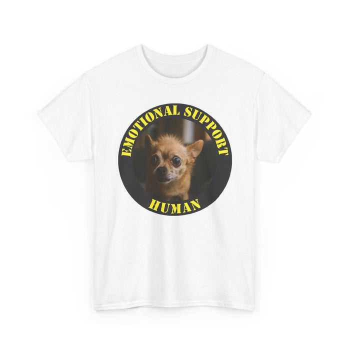 Emotional Support Human T-Shirt — Cute Chihuahua Pet Therapy Tee