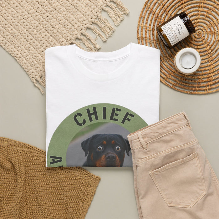 Chief Anxiety Officer T-Shirt – Funny Rottweiler Dog Tee