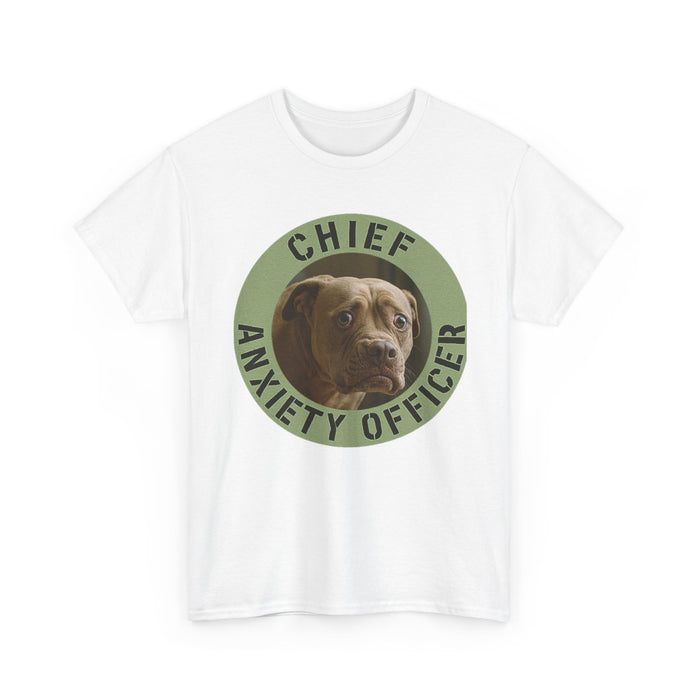 Chief Anxiety Officer Dog T-Shirt