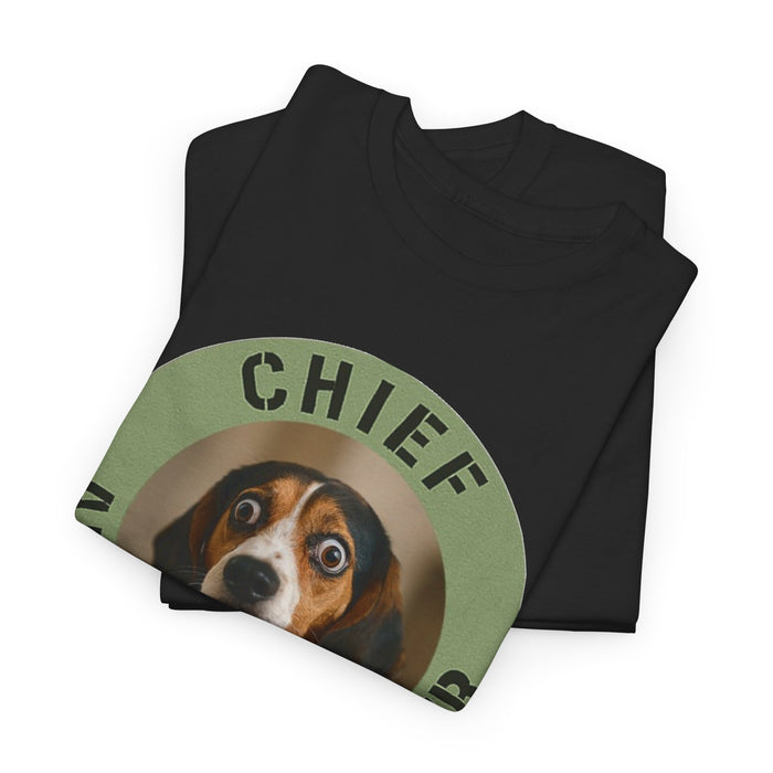 Chief Anxiety Officer T-Shirt — Funny Dog Pet Lover Tee