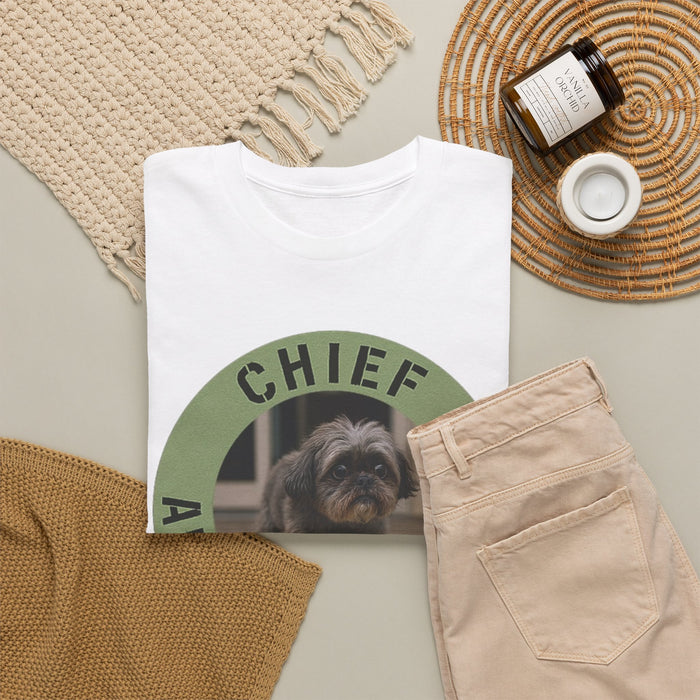 Chief Anxiety Officer T-Shirt — Funny Dog Graphic Tee