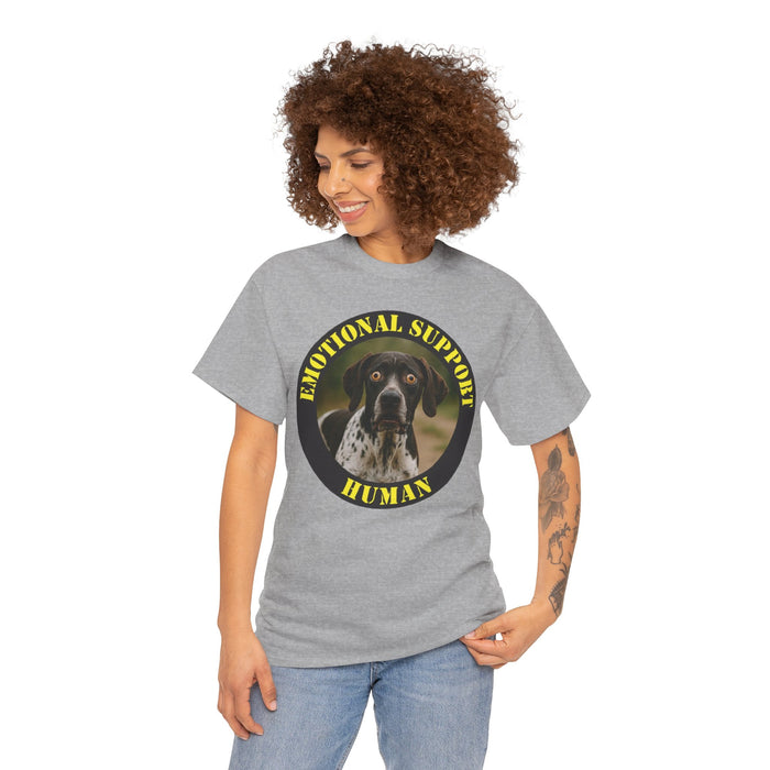 Emotional Support Human | Dog Photo Tee