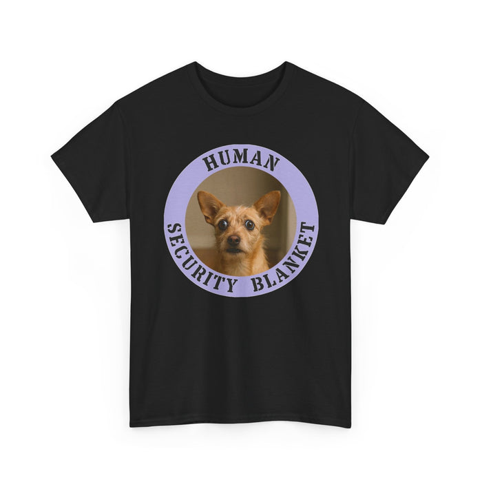 Human Security Blanket T-Shirt - Cute Chihuahua Dog Tee