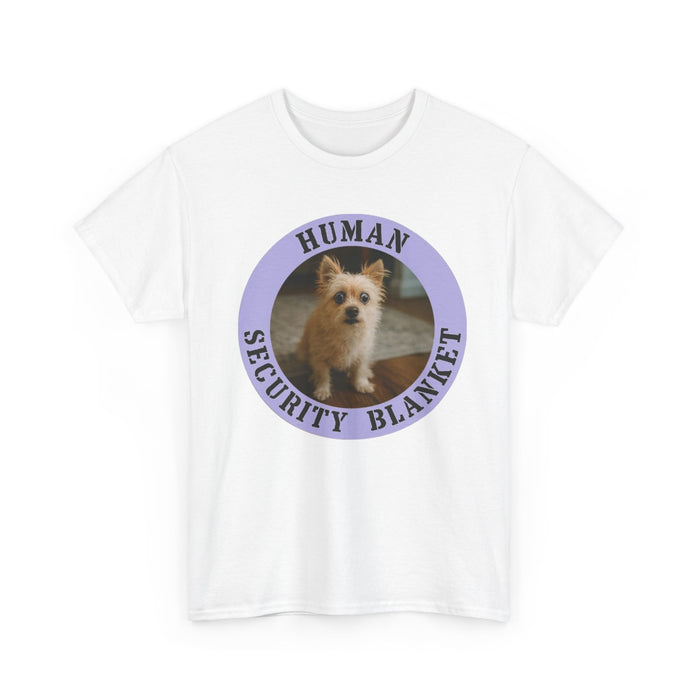 T-Shirt — 'Human Security Blanket' Puppy Graphic Tee
