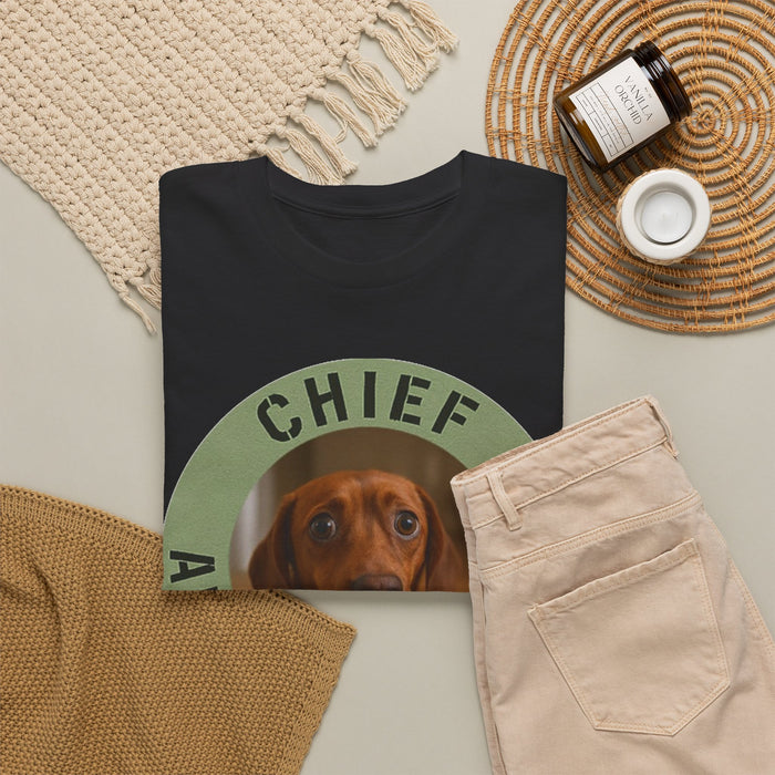 Chief Anxiety Officer T-Shirt — Funny Dog Graphic Tee
