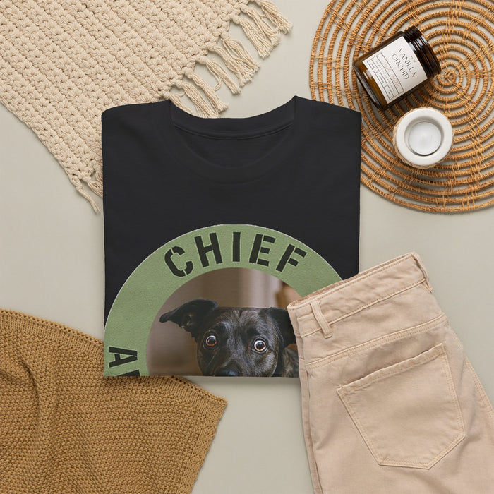 Chief Anxiety Officer Tee — Funny Dog Rescue Lover Shirt